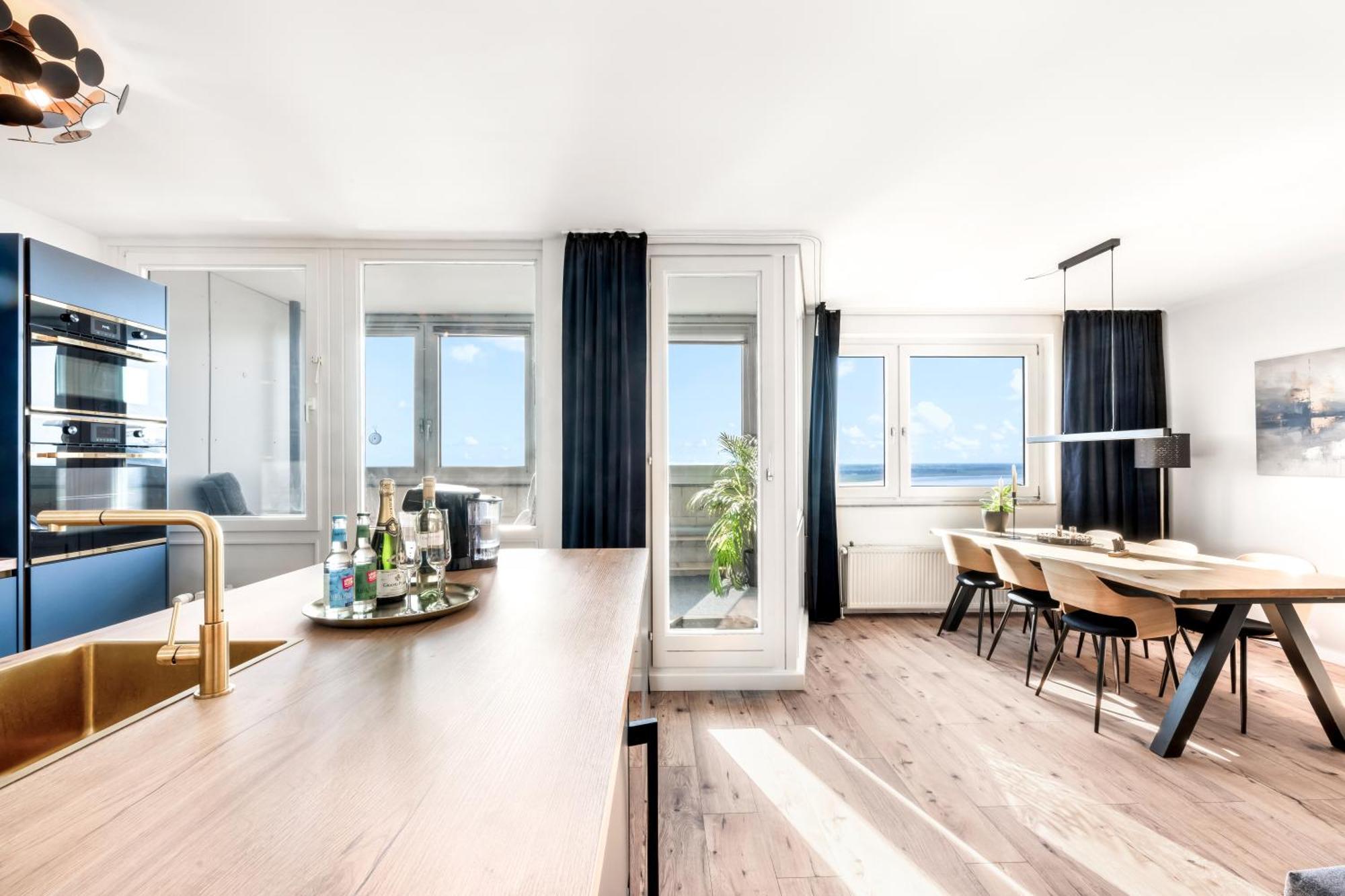 Exklusives Apartment Sunrise Mit Whirlpool, Pool Und Sauna Бремергафен Екстер'єр фото