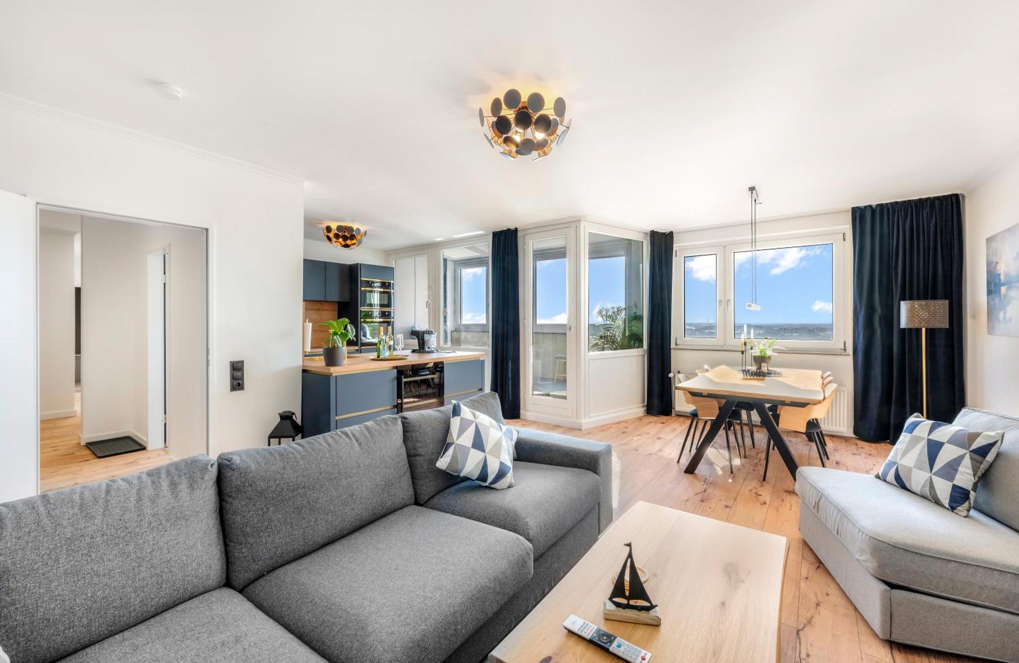 Exklusives Apartment Sunrise Mit Whirlpool, Pool Und Sauna Бремергафен Екстер'єр фото